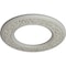 Ekena Millwork Blackthorn Ceiling Medallion (Canopies up to 7 1/2"), 13 3/8"OD x 7 1/2"ID x 3/4"P, Pot of Cream CM13BLPCF - alternate 3